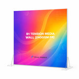B1 Tension Media Wall (240gsm FR) — view 3