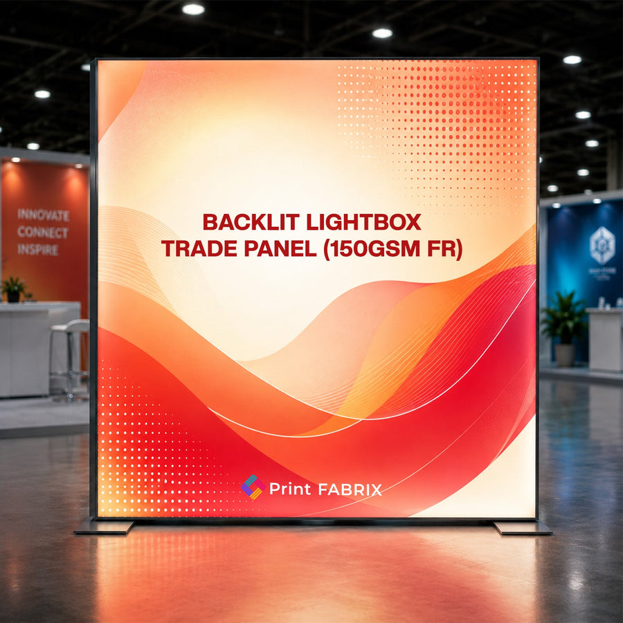 Backlit Lightbox Trade Panel (150gsm FR)