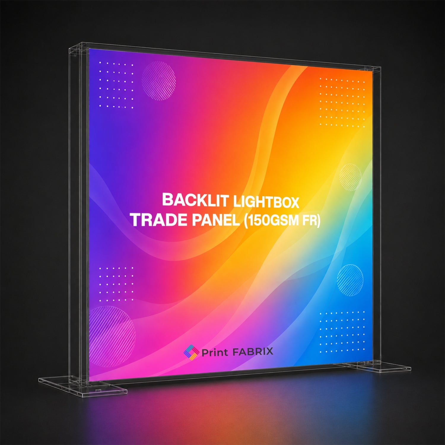 Backlit Lightbox Trade Panel (150gsm FR)