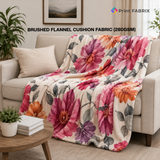 Brushed Flannel Cushion Fabric (280gsm) — view 1