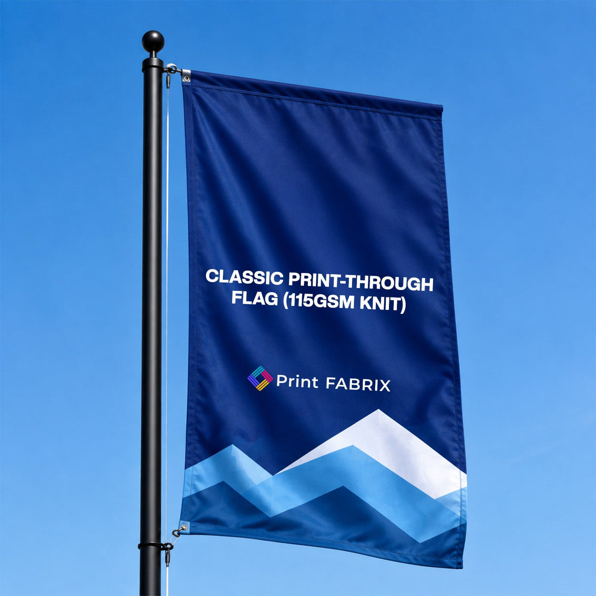 Classic Print-Through Flag (115gsm Knit)