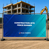 Construction-Site Fence Banner — view 1