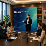 Corporate Keynote Backdrop — view 1