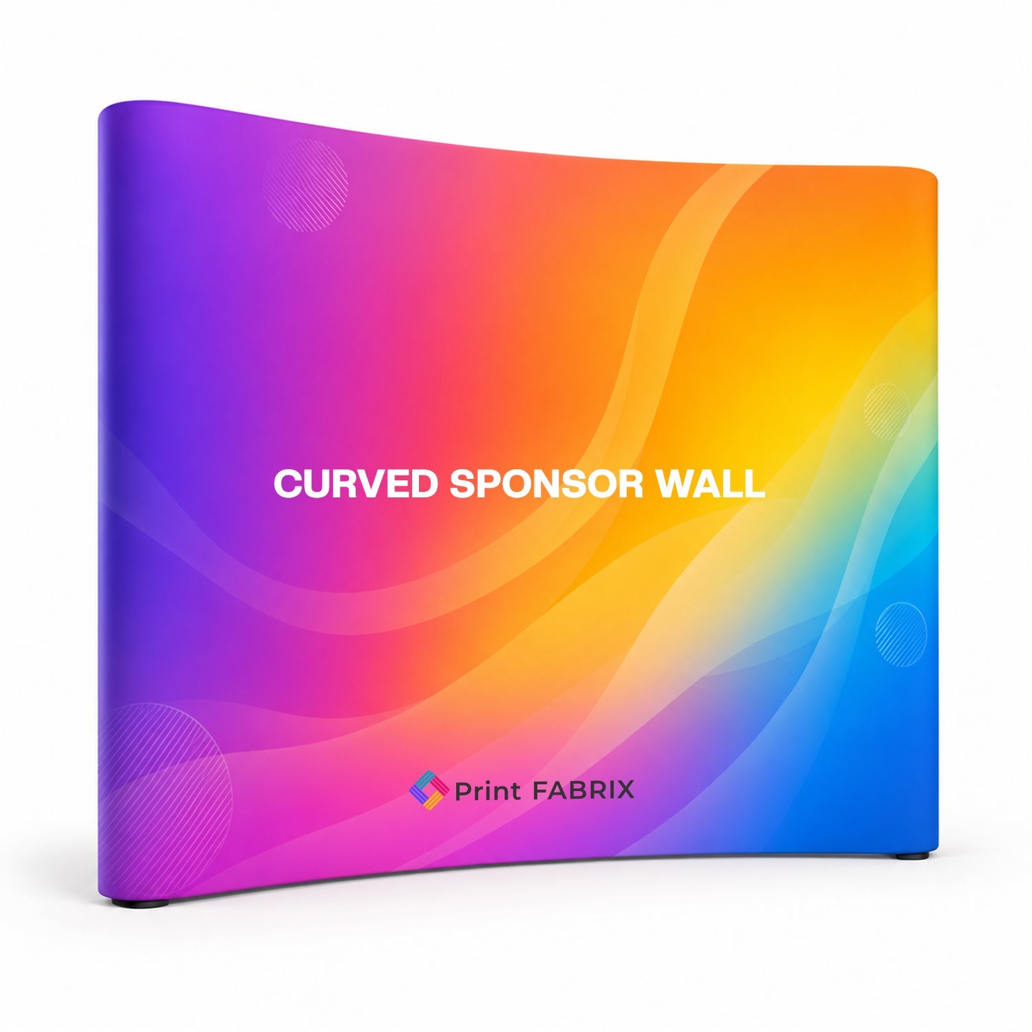 Curved Sponsor Wall