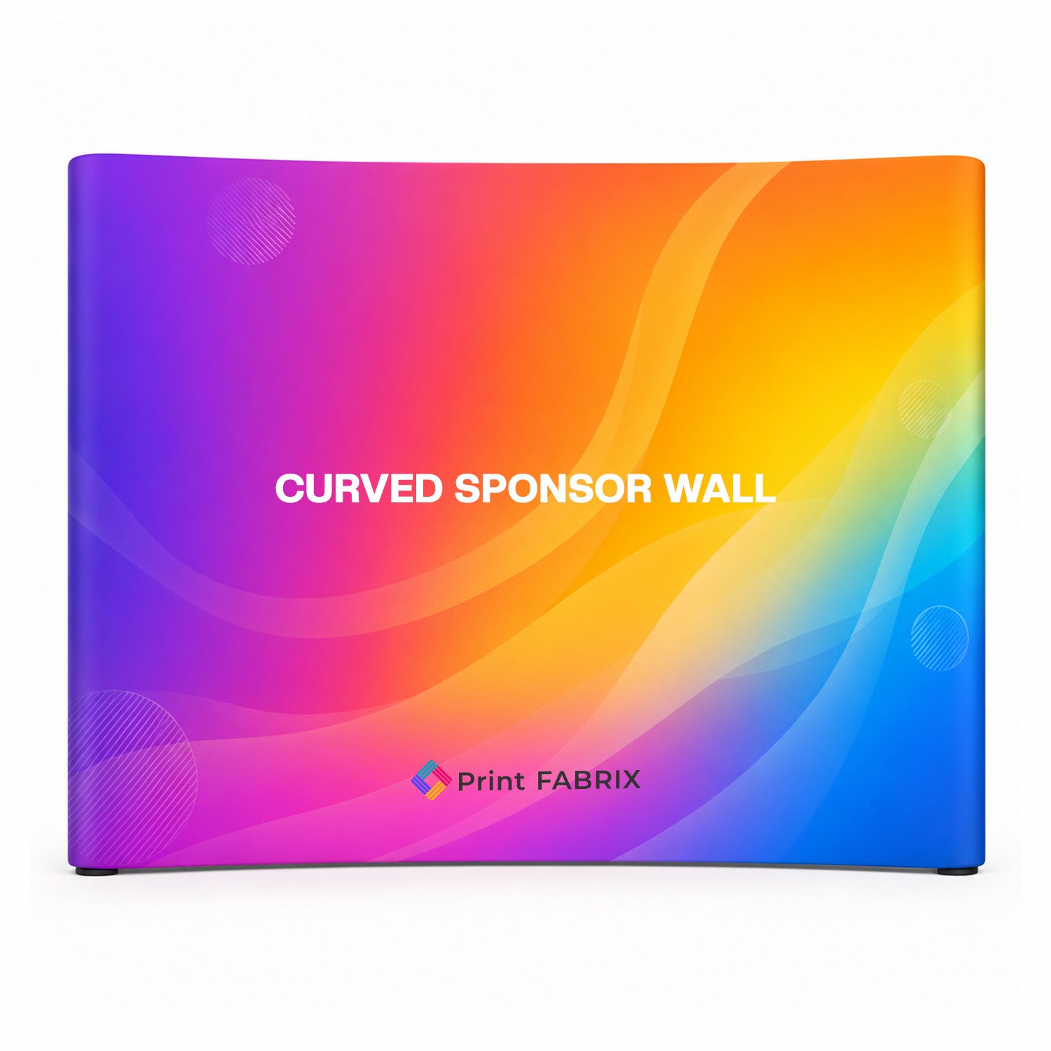 Curved Sponsor Wall