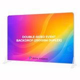 Double-Sided Event Backdrop (260gsm Duplex) — view 2