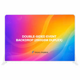 Double-Sided Event Backdrop (260gsm Duplex) — view 3