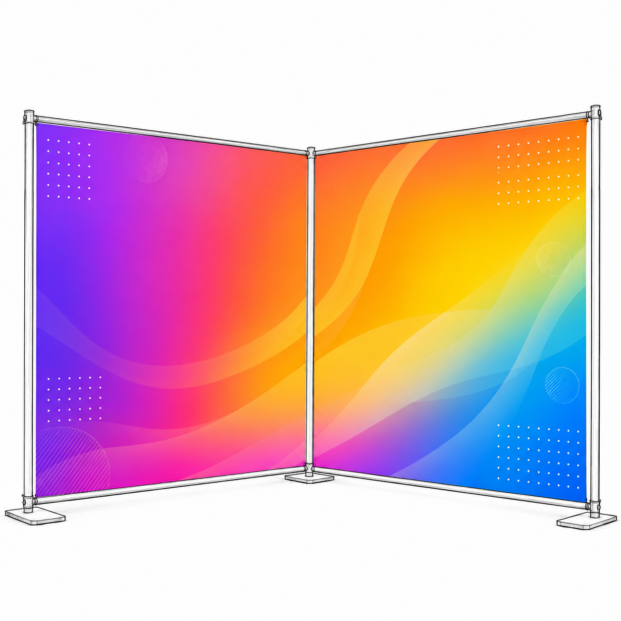 Double-Sided Room Divider (260gsm Duplex)