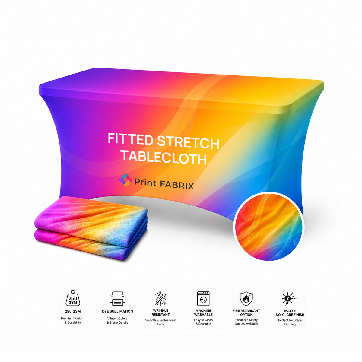 Fitted Stretch Tablecloth