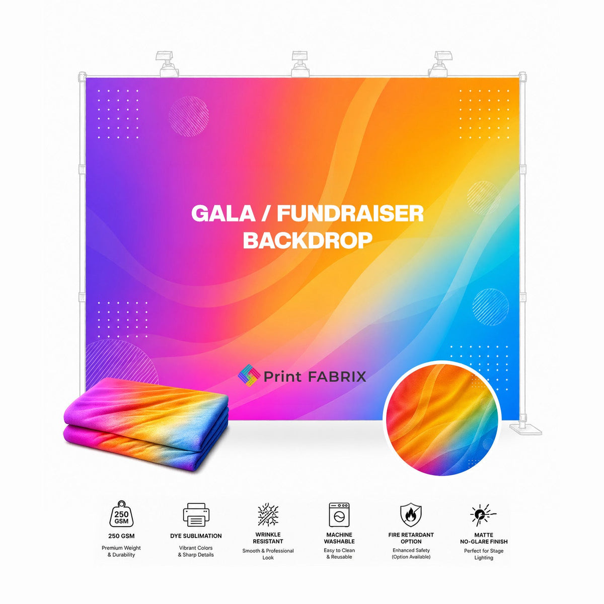 Gala / Fundraiser Backdrop