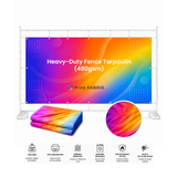Heavy-Duty Fence Tarpaulin (480gsm) — view 4