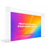 Heavy-Duty Outdoor Stage Banner (300D FR) — view 3