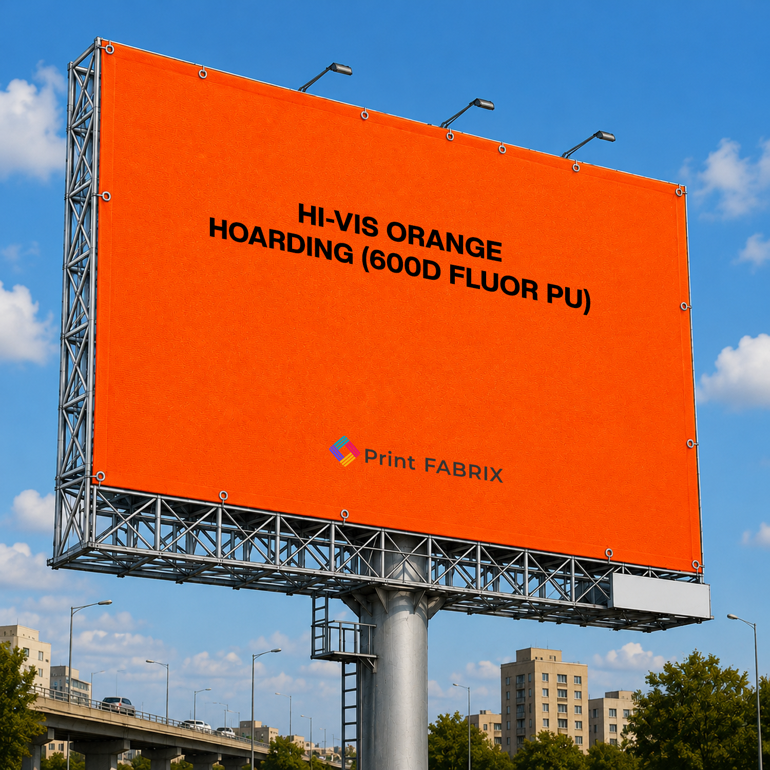 Hi-Vis Orange Hoarding (300D Fluor)