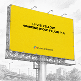 Hi-Vis Yellow Hoarding (600D Fluor PU) — view 3