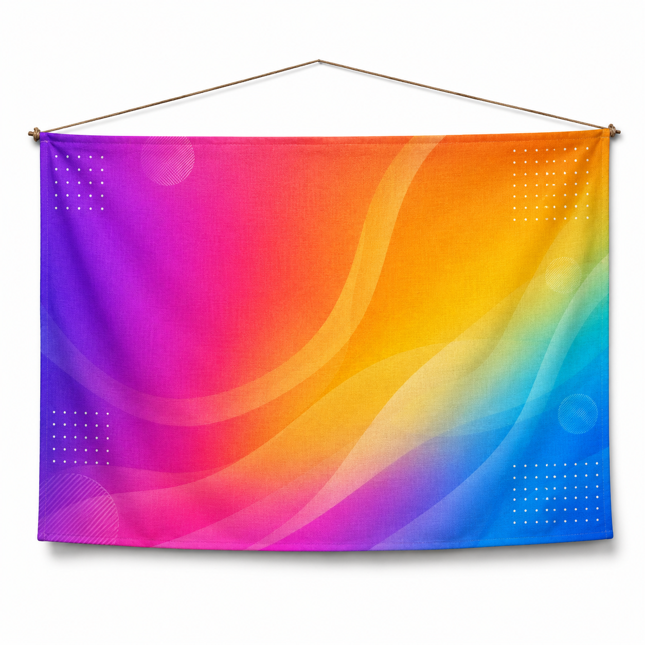 Linen-Look Wall Tapestry (800D Linen)