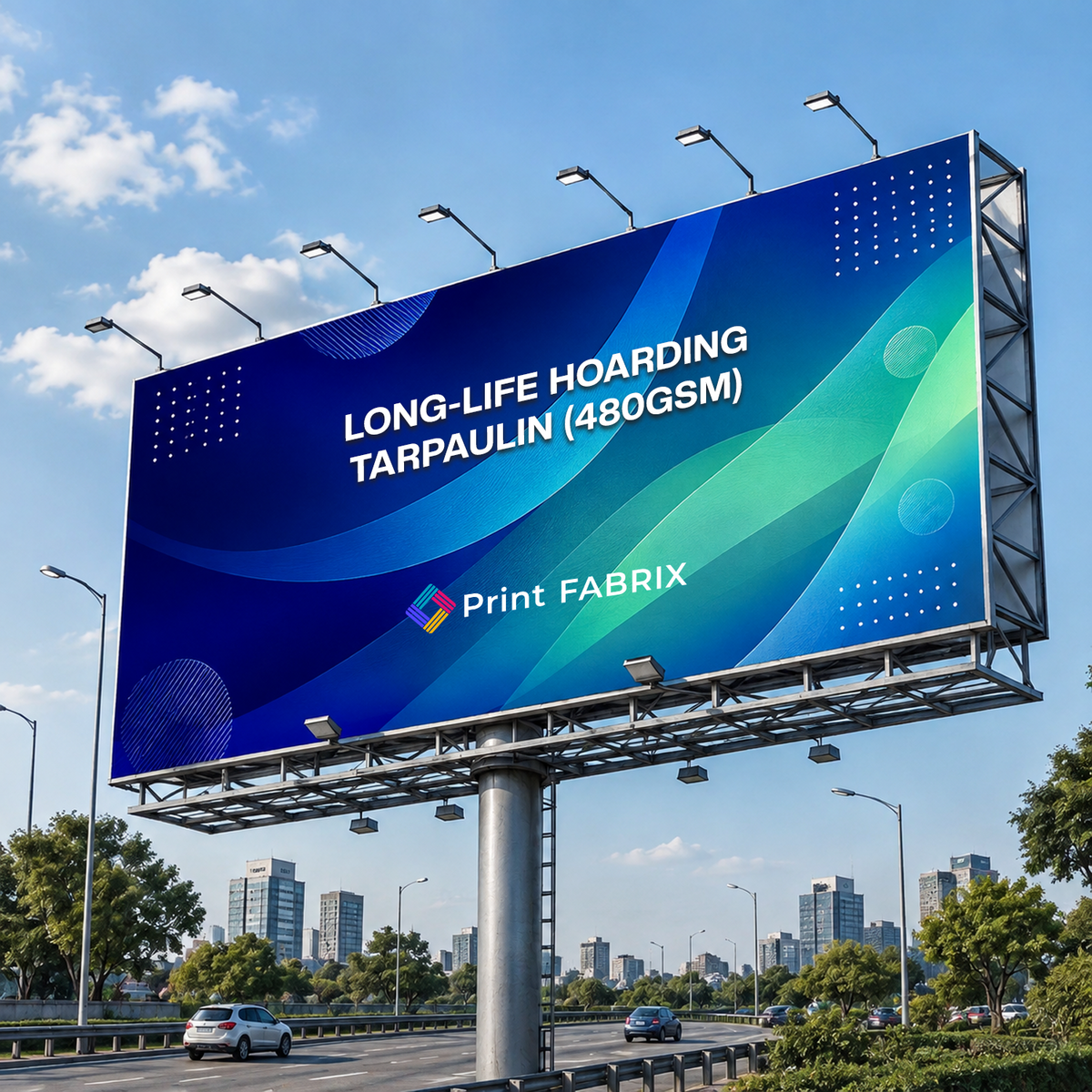 Long-Life Hoarding Tarpaulin (480gsm)