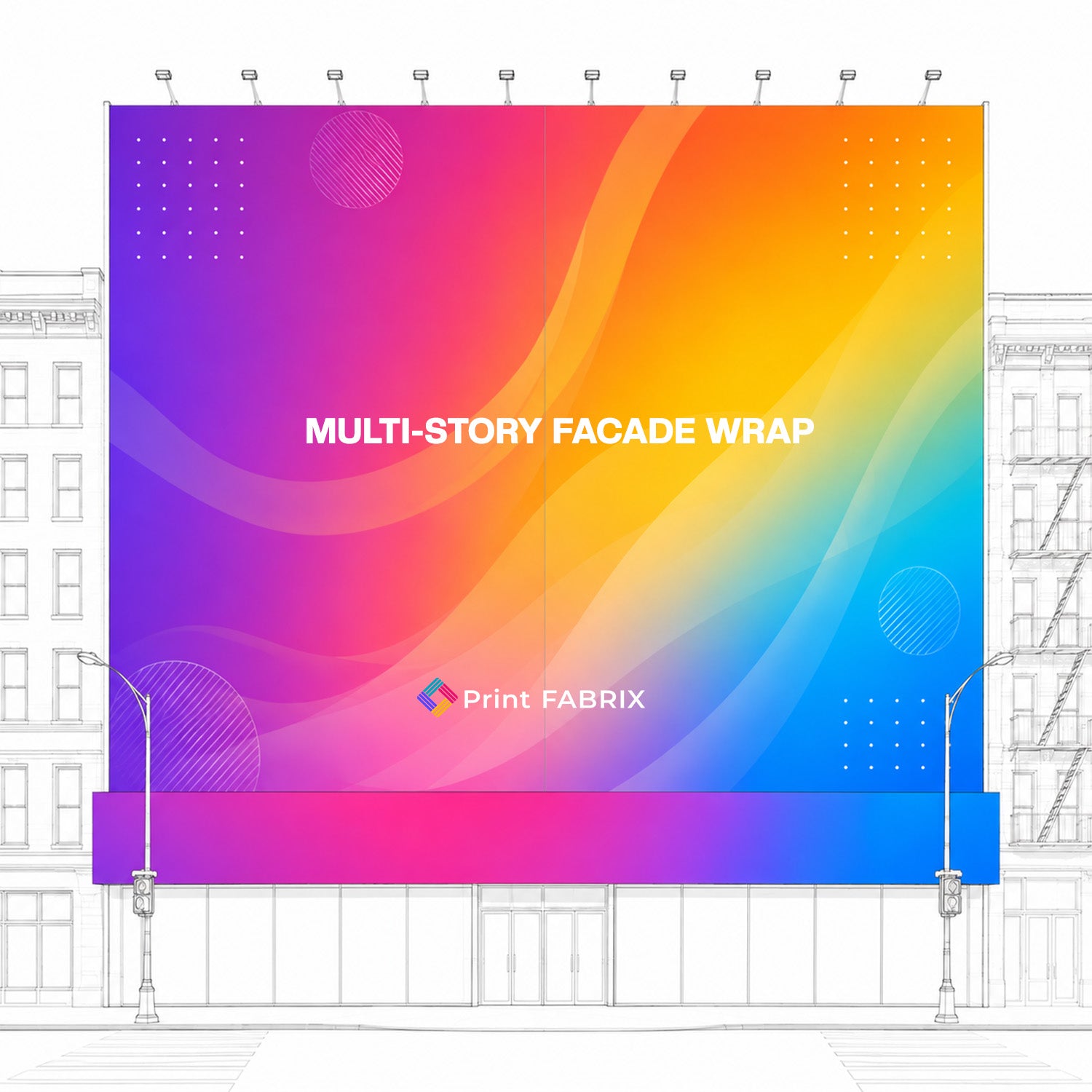 Multi-Story Facade Wrap