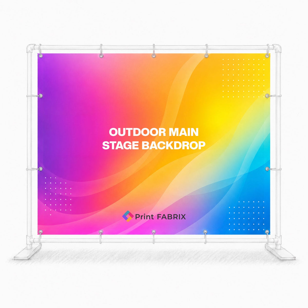 Outdoor Stage Backdrop