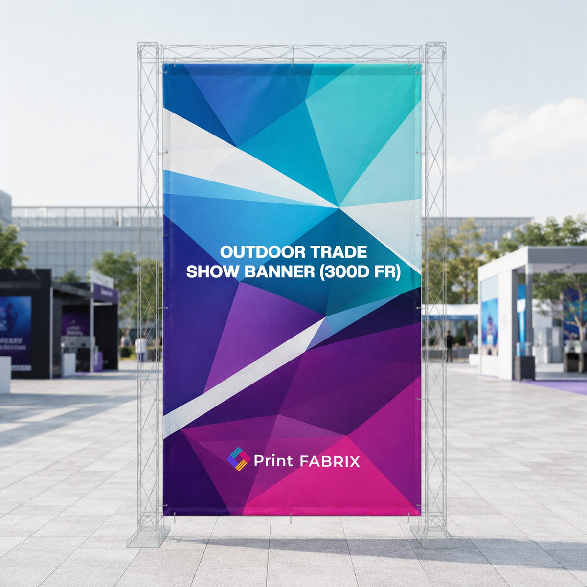 Outdoor Trade Show Banner (300D FR)
