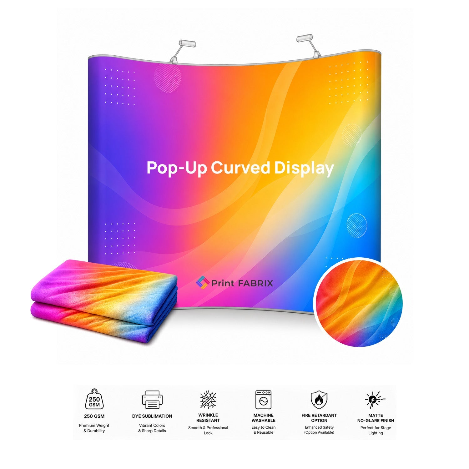 Pop-Up Curved Display