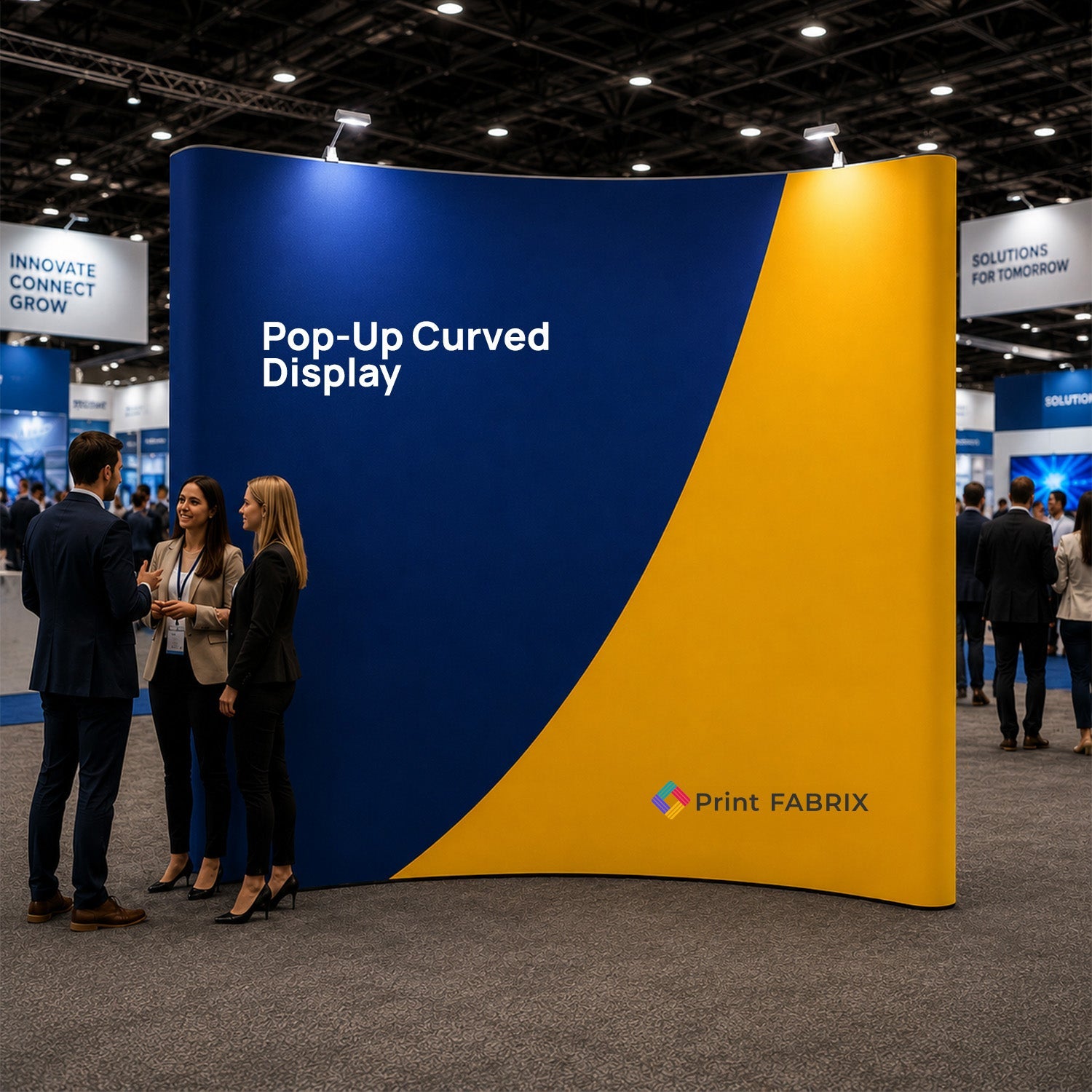 Pop-Up Curved Display