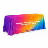 Premium Draped Table Cover (250gsm Soft Knit) — view 3