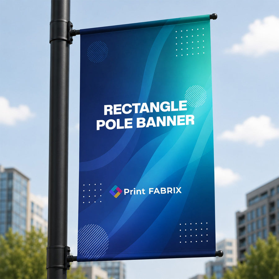Rectangle Pole Banner