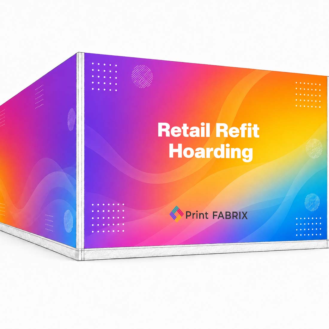 Retail Refit Hoarding