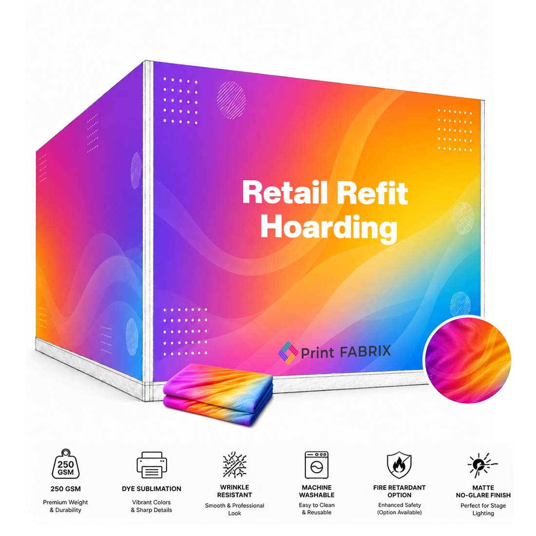 Retail Refit Hoarding