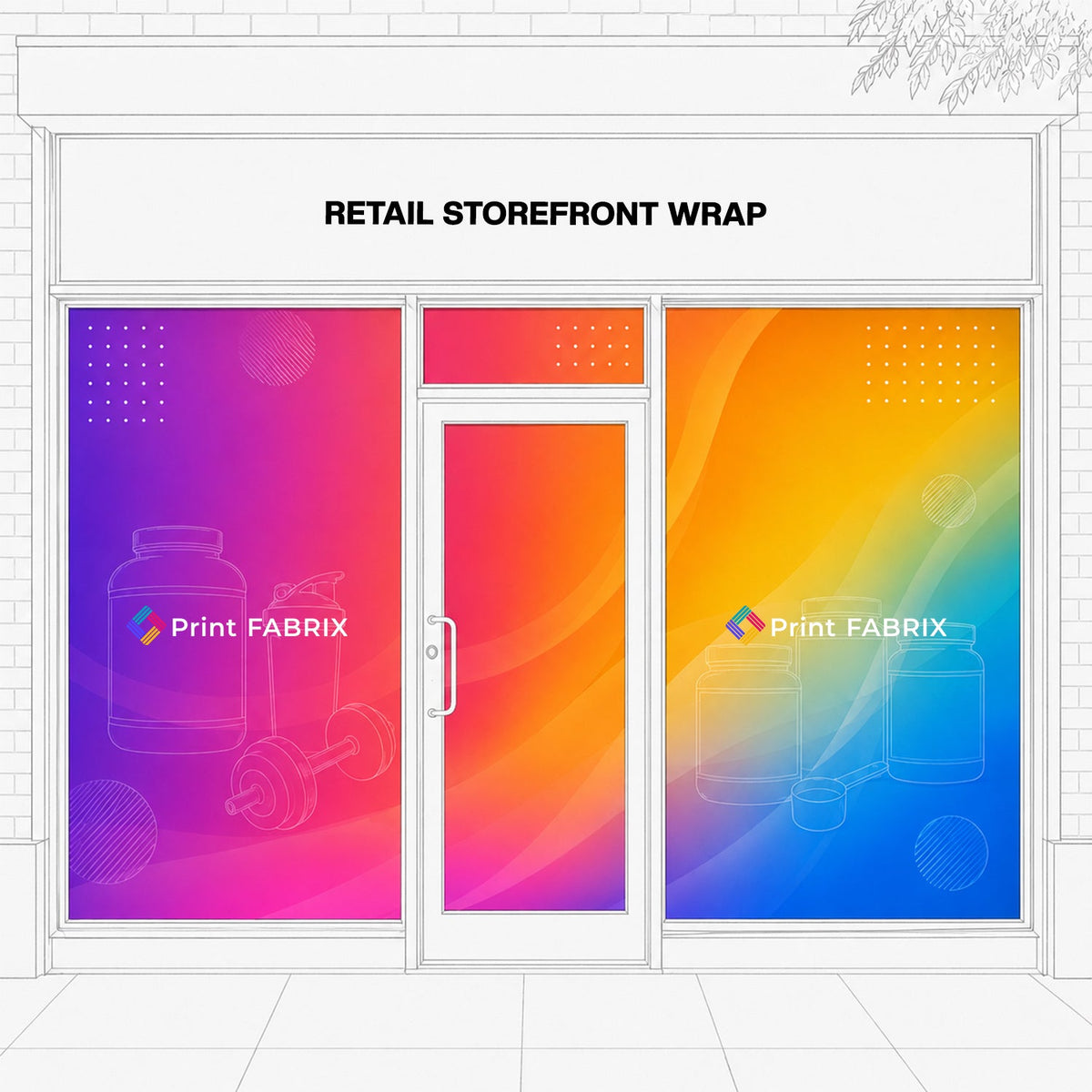 Retail Storefront Wrap