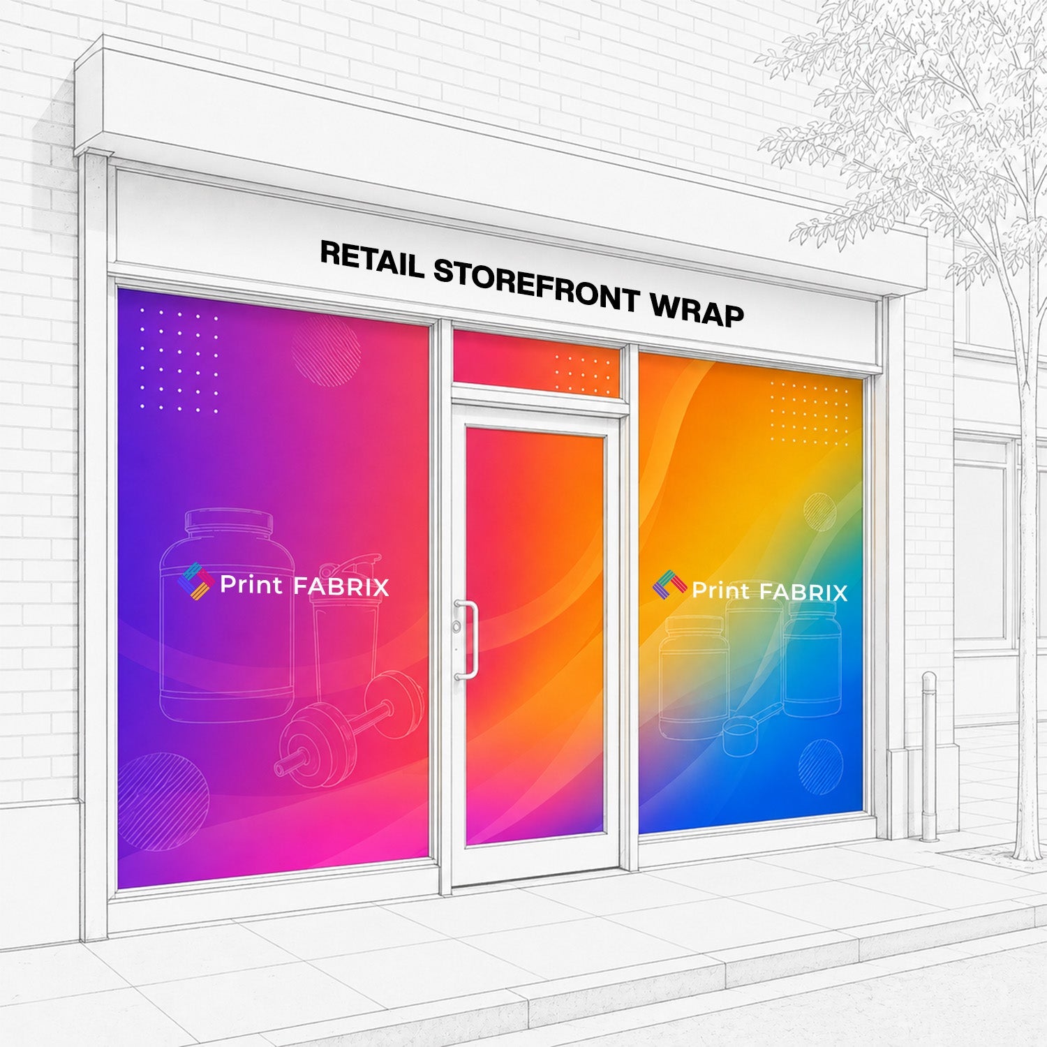 Retail Storefront Wrap