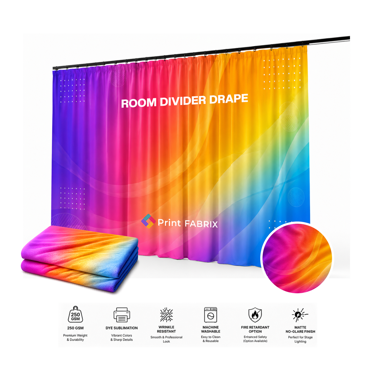 Room Divider Drape