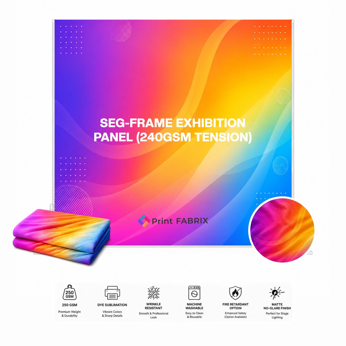 SEG-Frame Exhibition Panel (240gsm Tension)