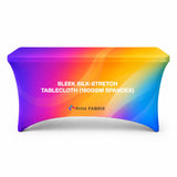 Sleek Silk-Stretch Tablecloth (180gsm Spandex) — view 2