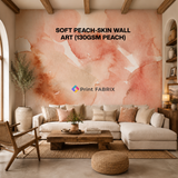 Soft Peach-Skin Wall Art (130gsm Peach) — view 1
