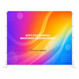 Soft-Touch Media Backdrop (130gsm Peach) — view 2