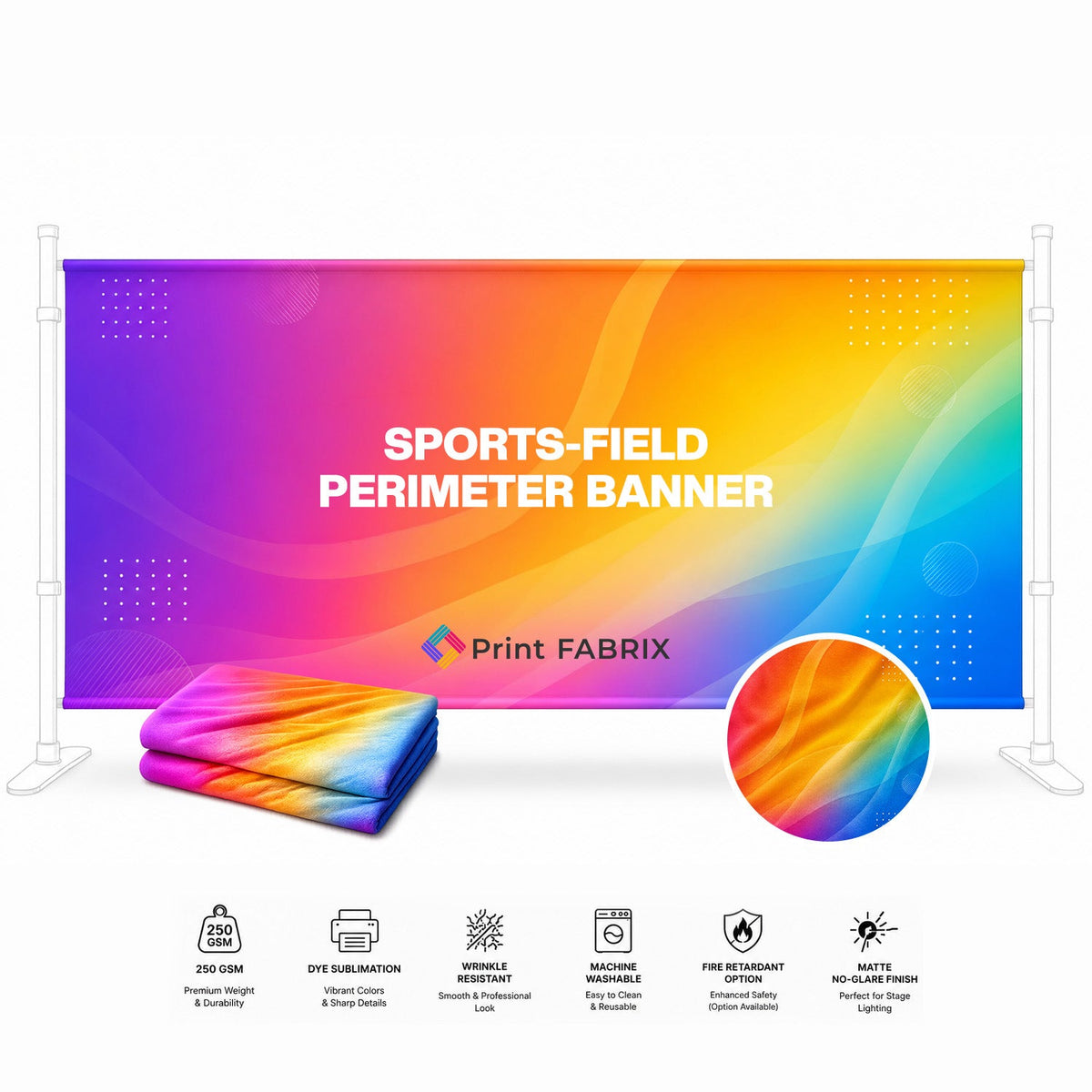 Sports-Field Perimeter Banner