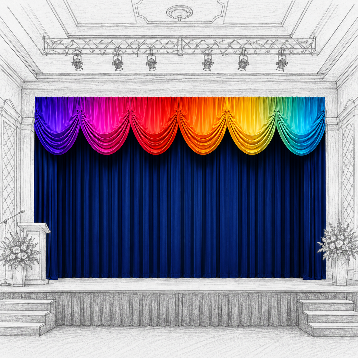 Stage Curtain / Drape