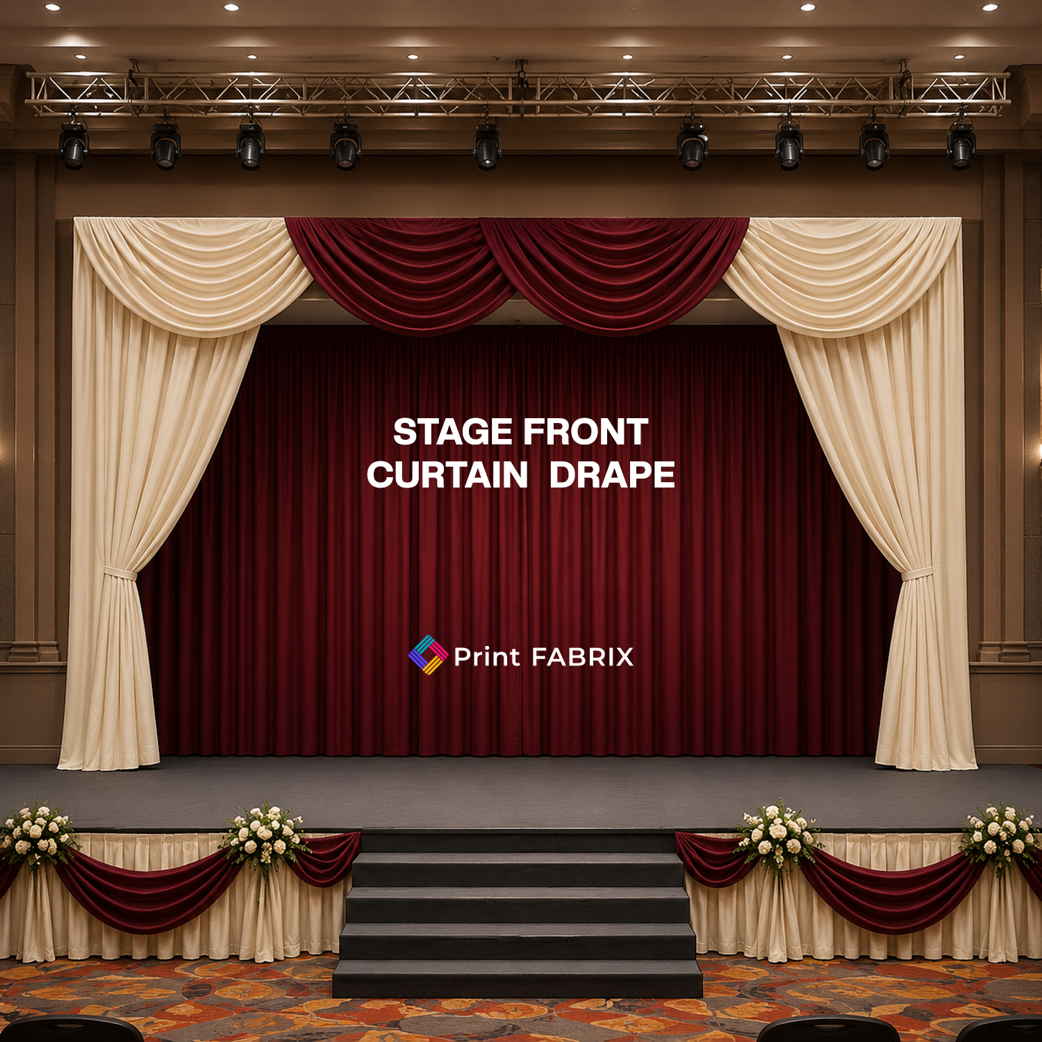 Stage Front Curtain / Drape