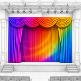 Stage Front Curtain / Drape — view 3