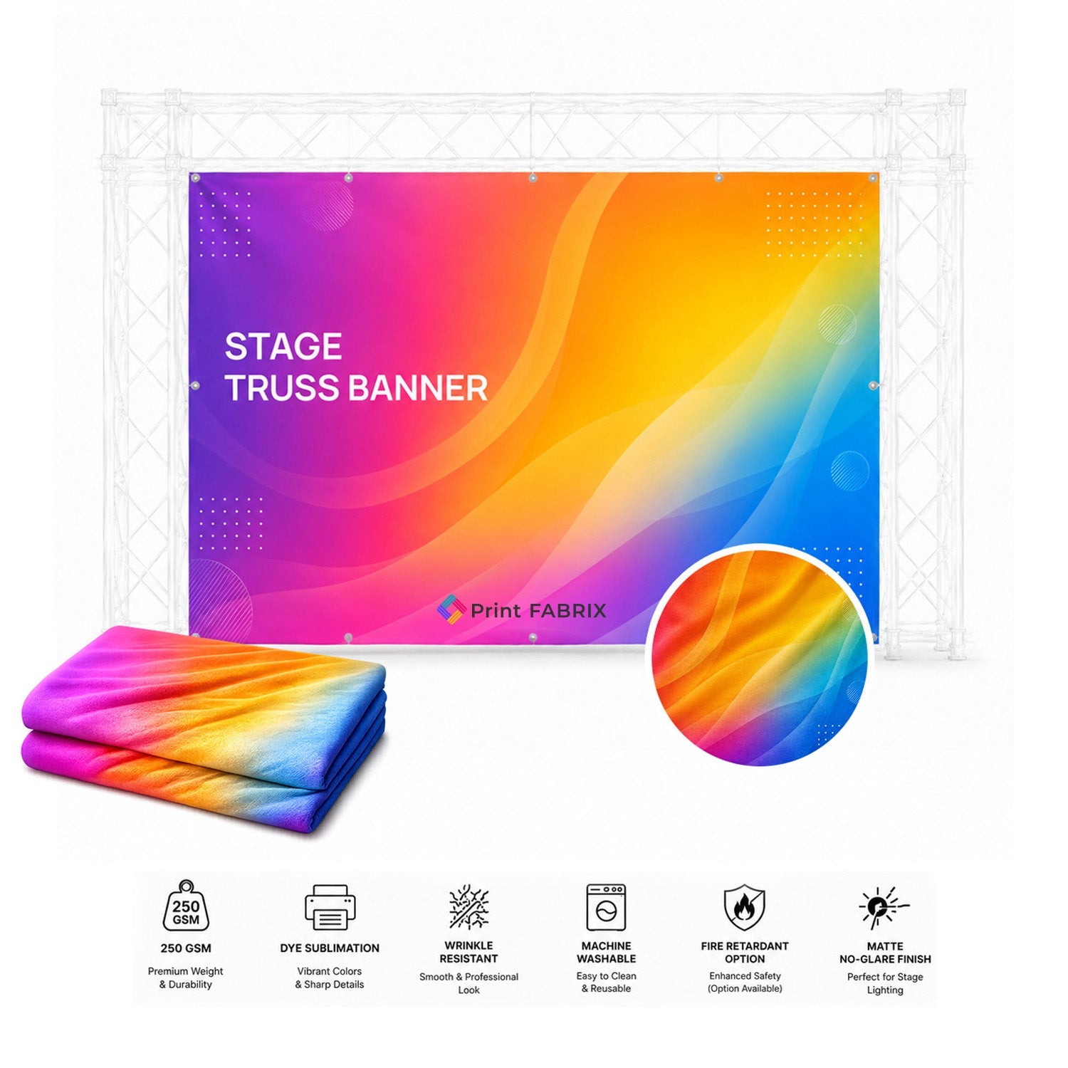 Stage Truss / Line-Array Banner