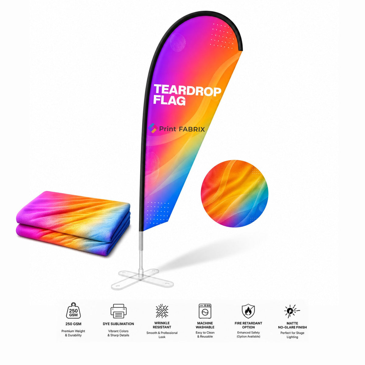 Teardrop Flag