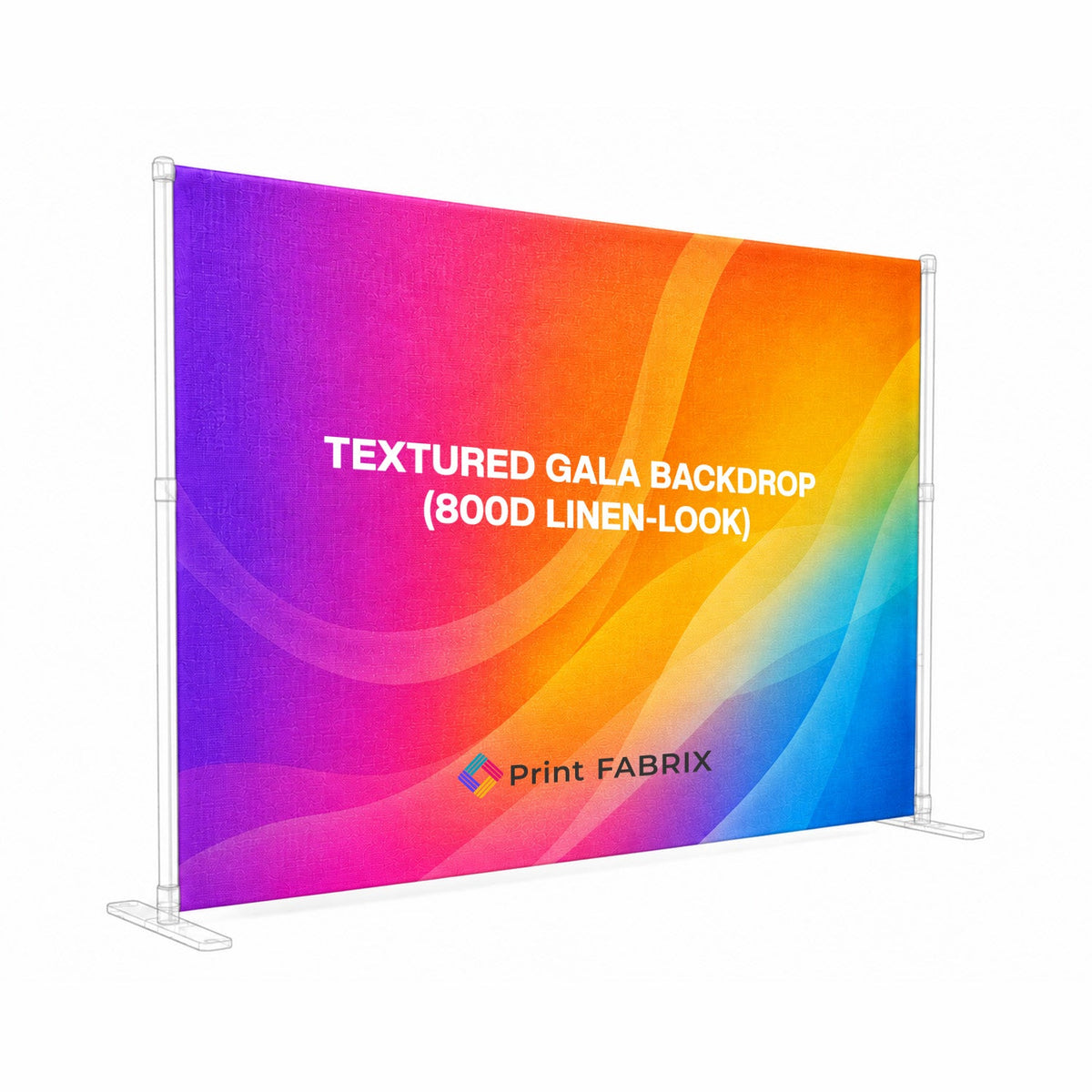 Textured Gala Backdrop (800D Linen-Look)