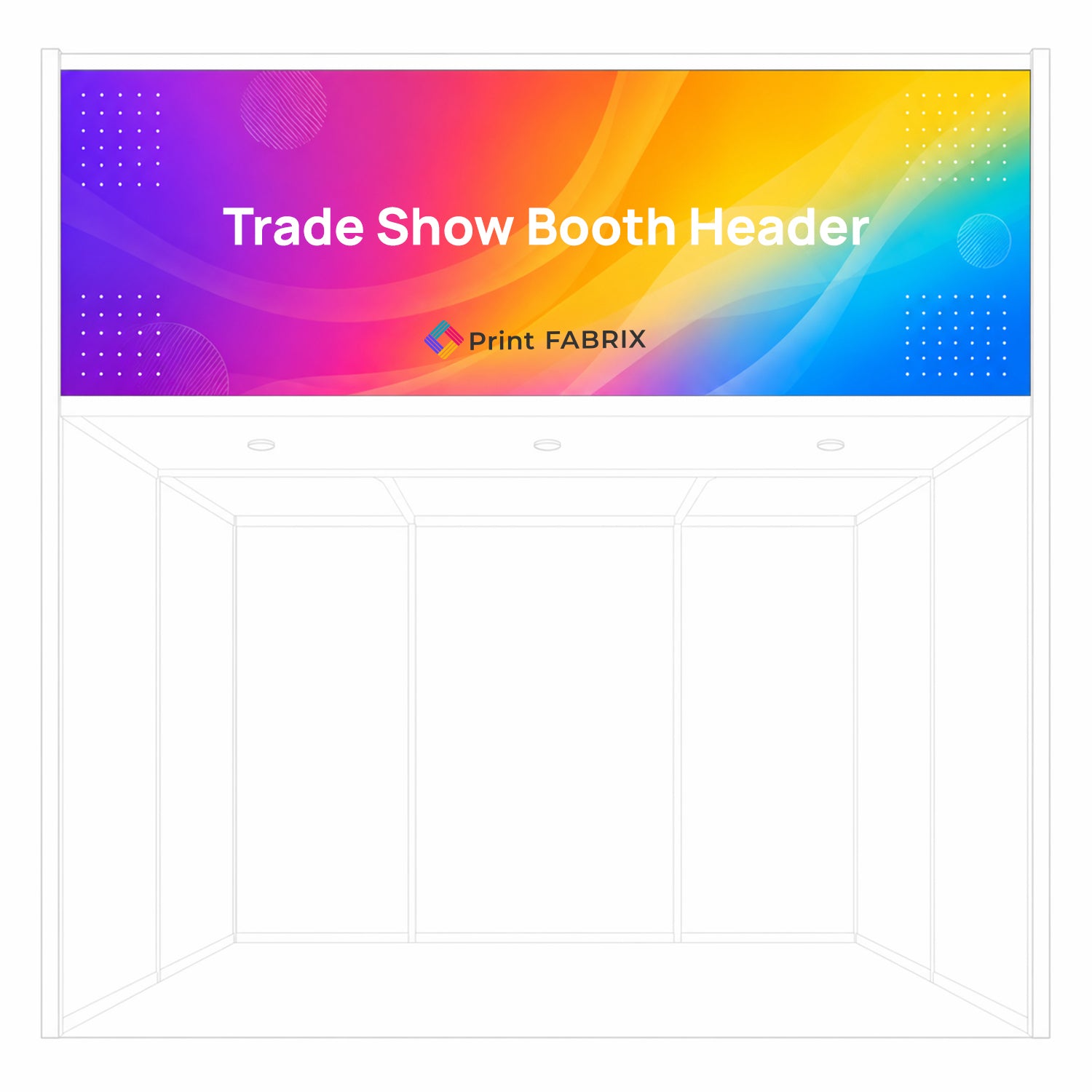 Trade Show Booth Header