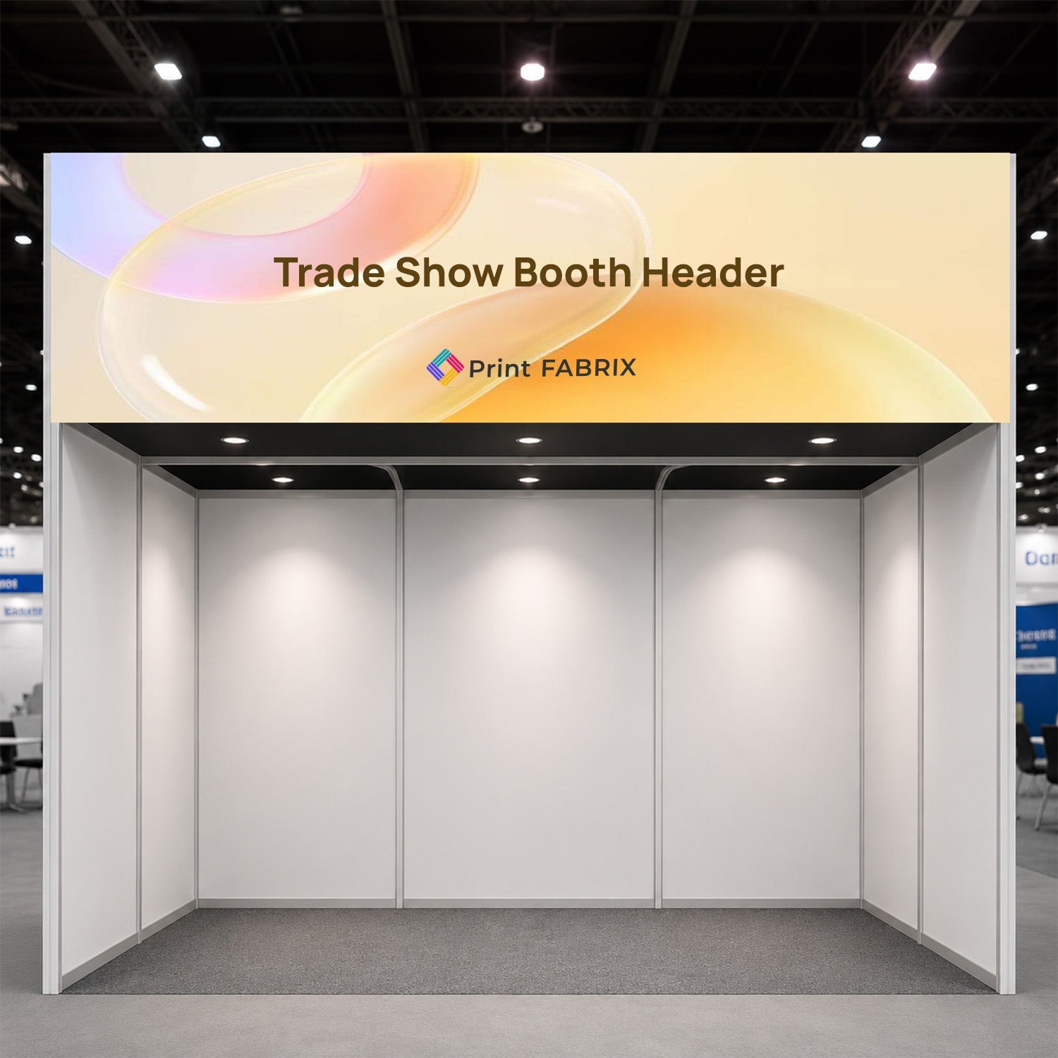 Trade Show Booth Header