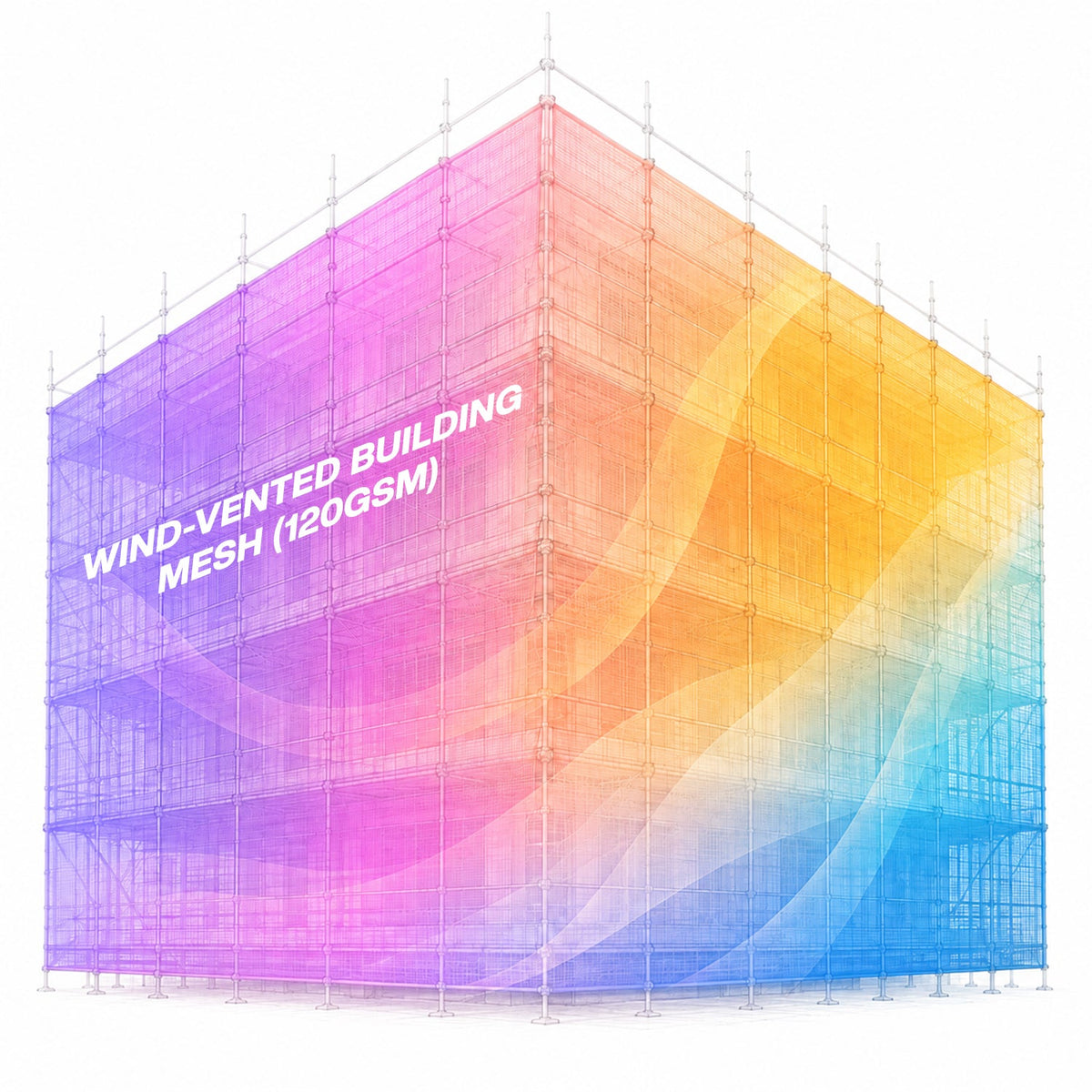 Wind-Vented Building Mesh (120gsm)
