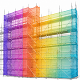 Wind-Vented Scaffolding Mesh (120gsm) — view 2